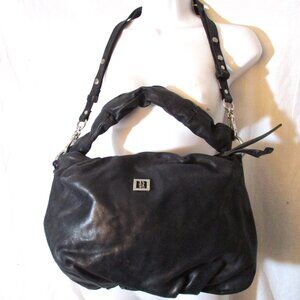 AS98 Purse Bag Sling Leather Crossbody Moto Punk Biker Goth AS 98